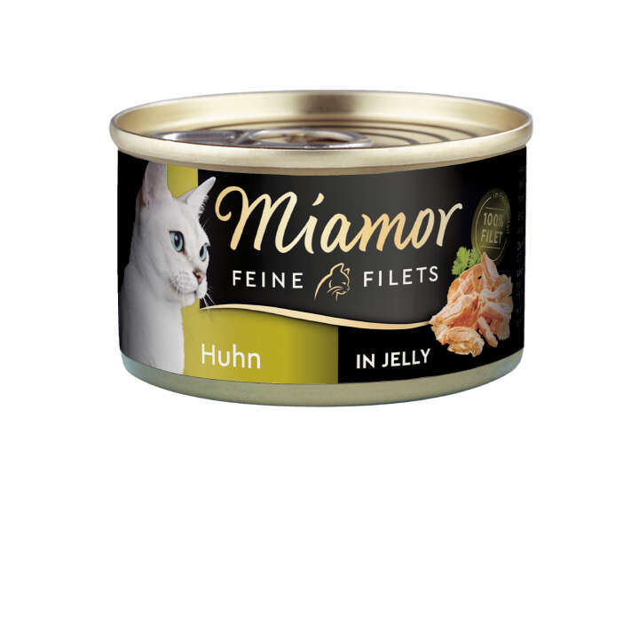 Miamor Katzen-Nassfutter Feine Filets Huhn in Jelly